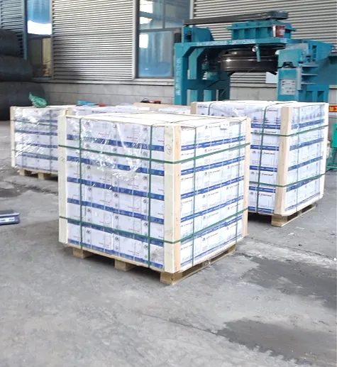 Palletized fastener cartons in the WTFasteners workshop