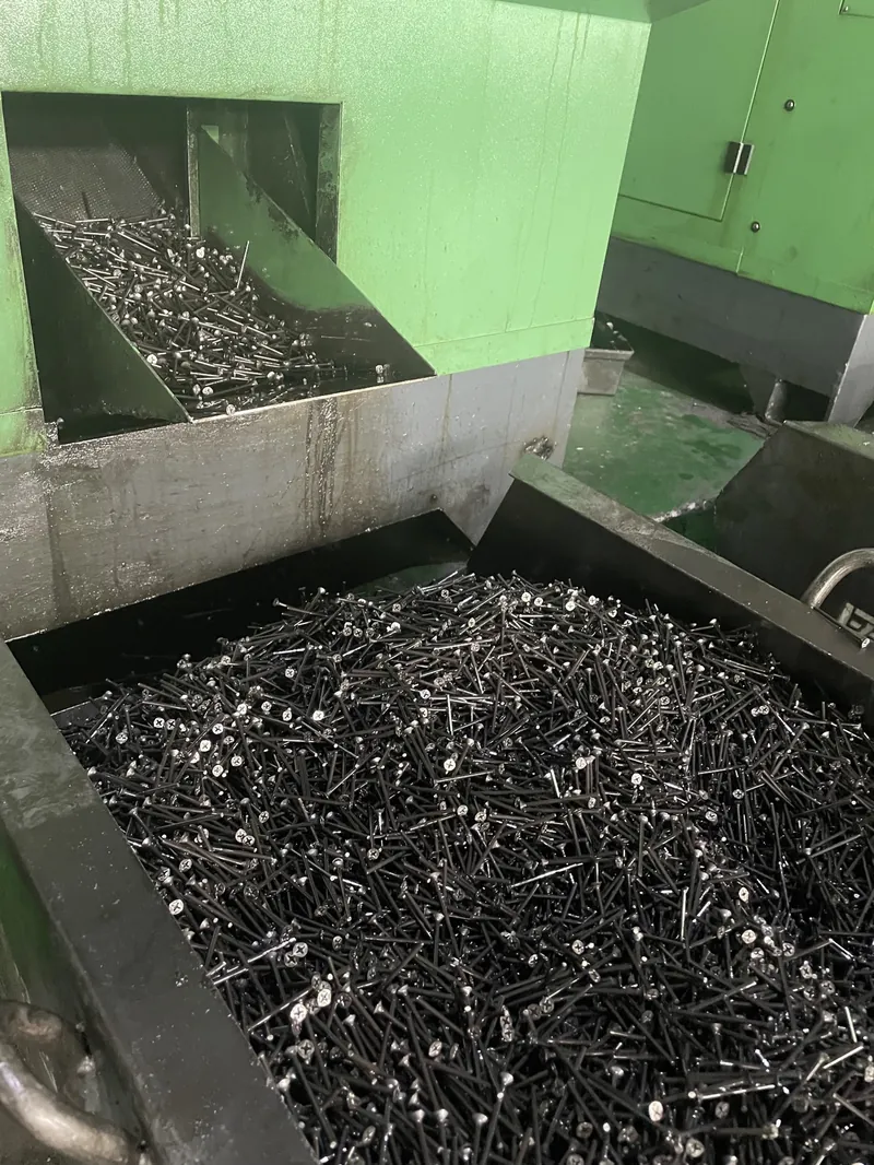 Nail-making machine in the WTFasteners workshop